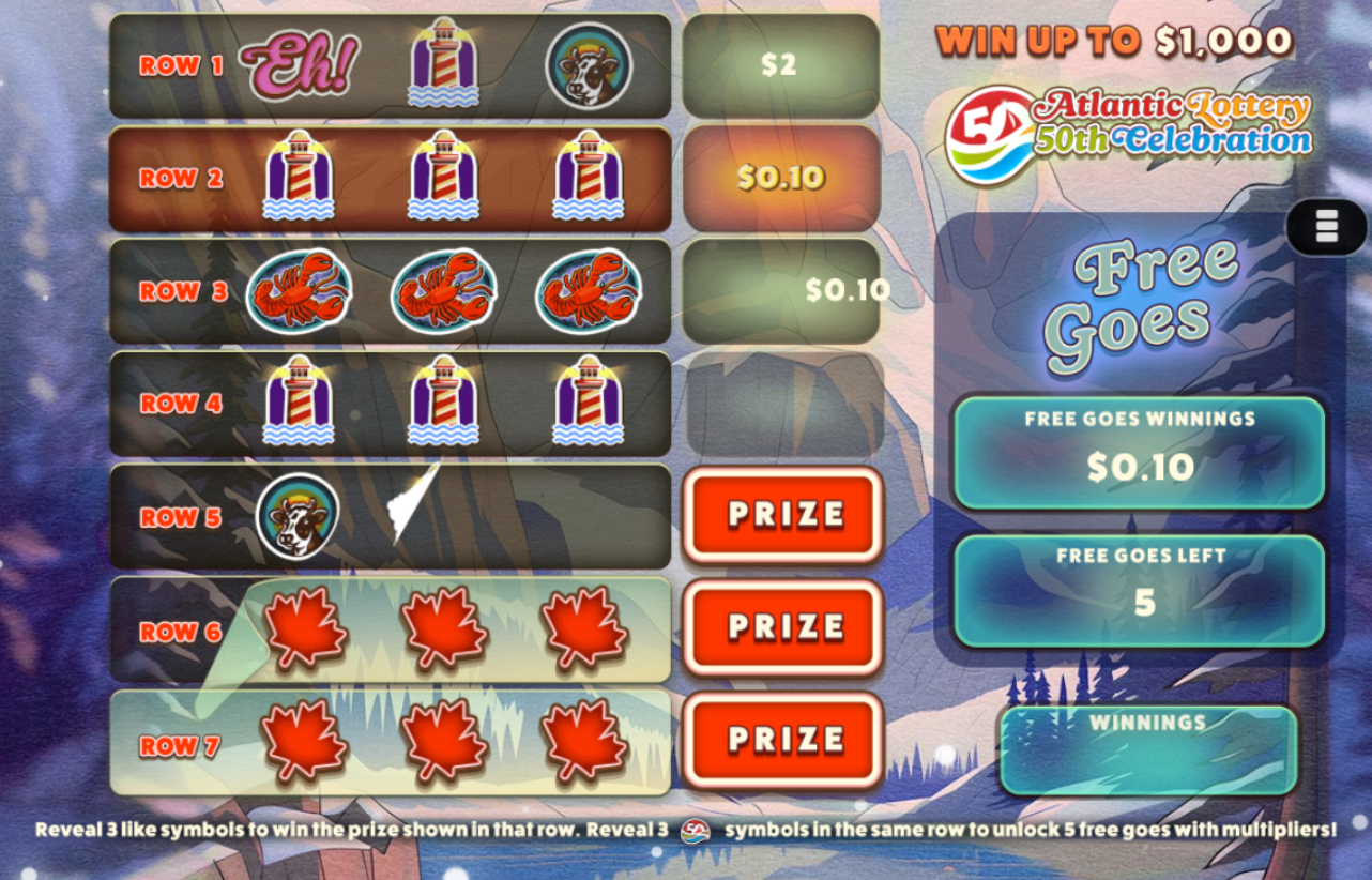 Atlantic Lottery 50th Celebration carousel image 2