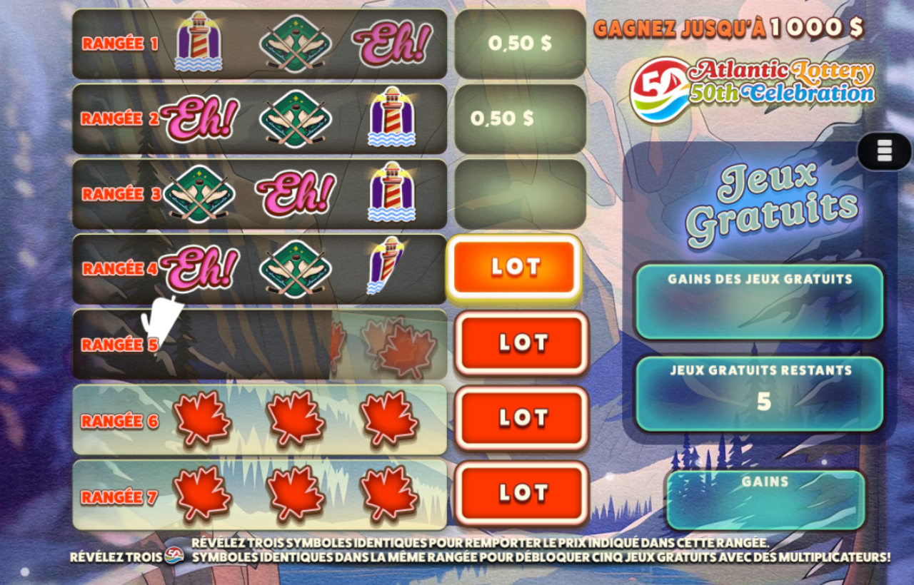 Atlantic Lottery 50th Celebration carousel image 2