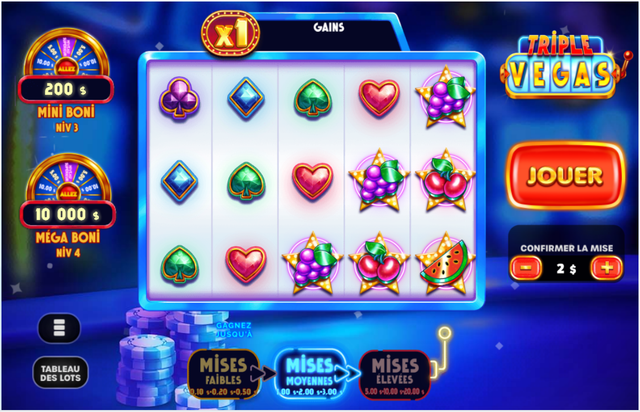 Triple Vegas carousel image 1