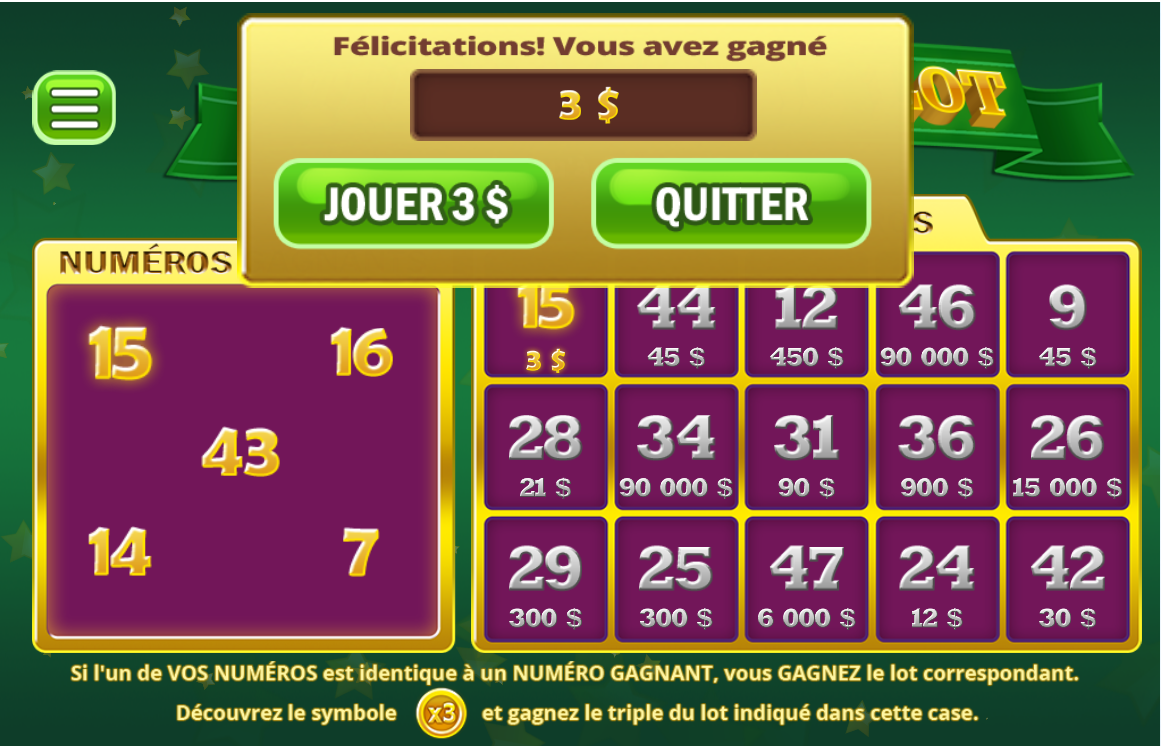 Triplez votre lot carousel image 2