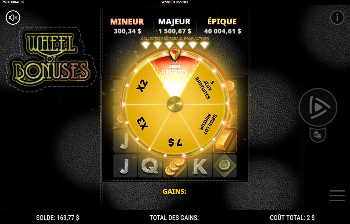 Wheel of Bonuses carousel image 0