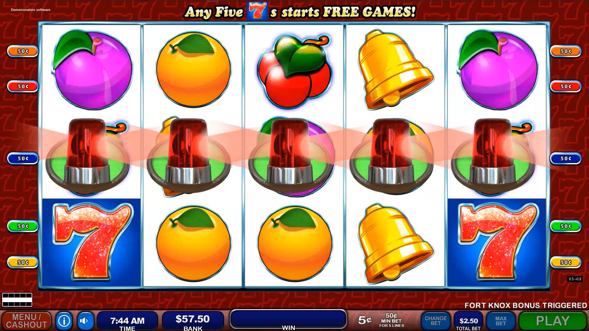 Red Hot 7s Wild carousel image 2