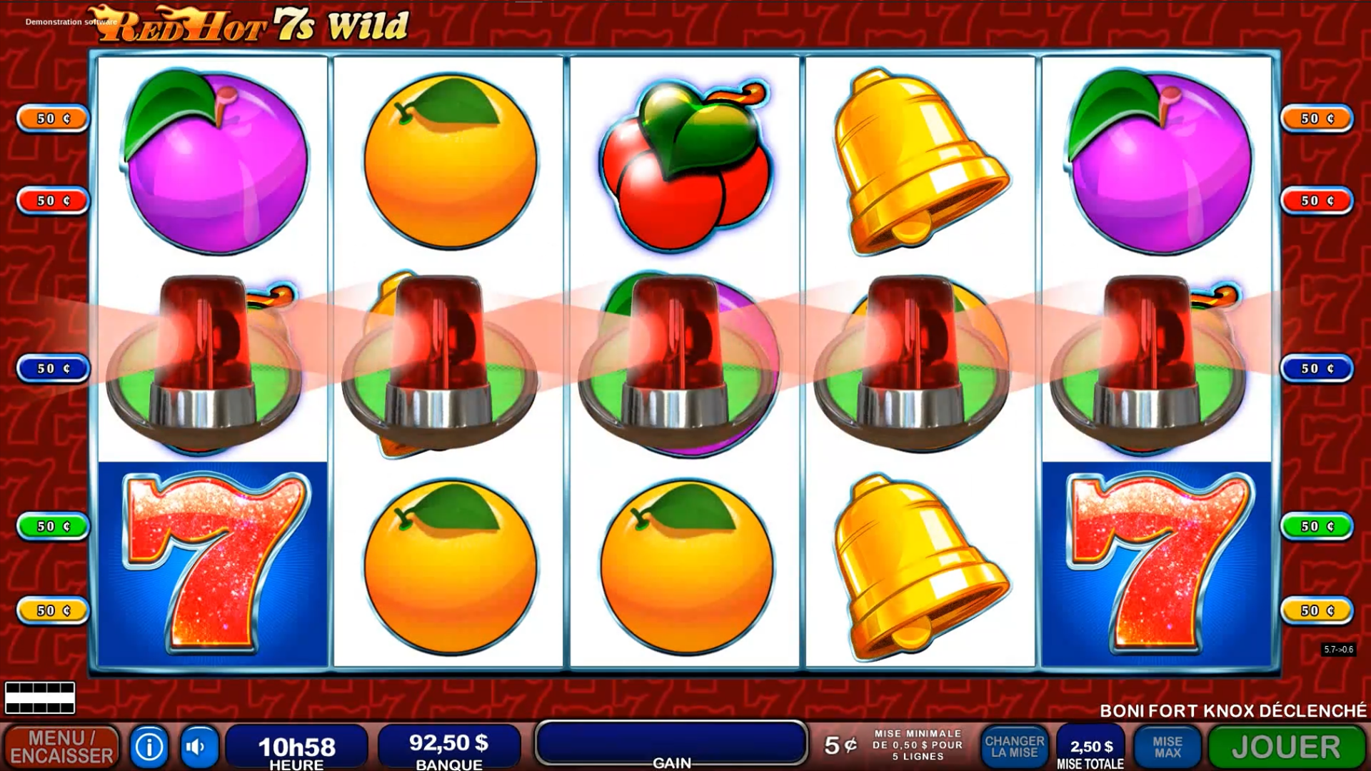 Red Hot 7s Wild carousel image 2