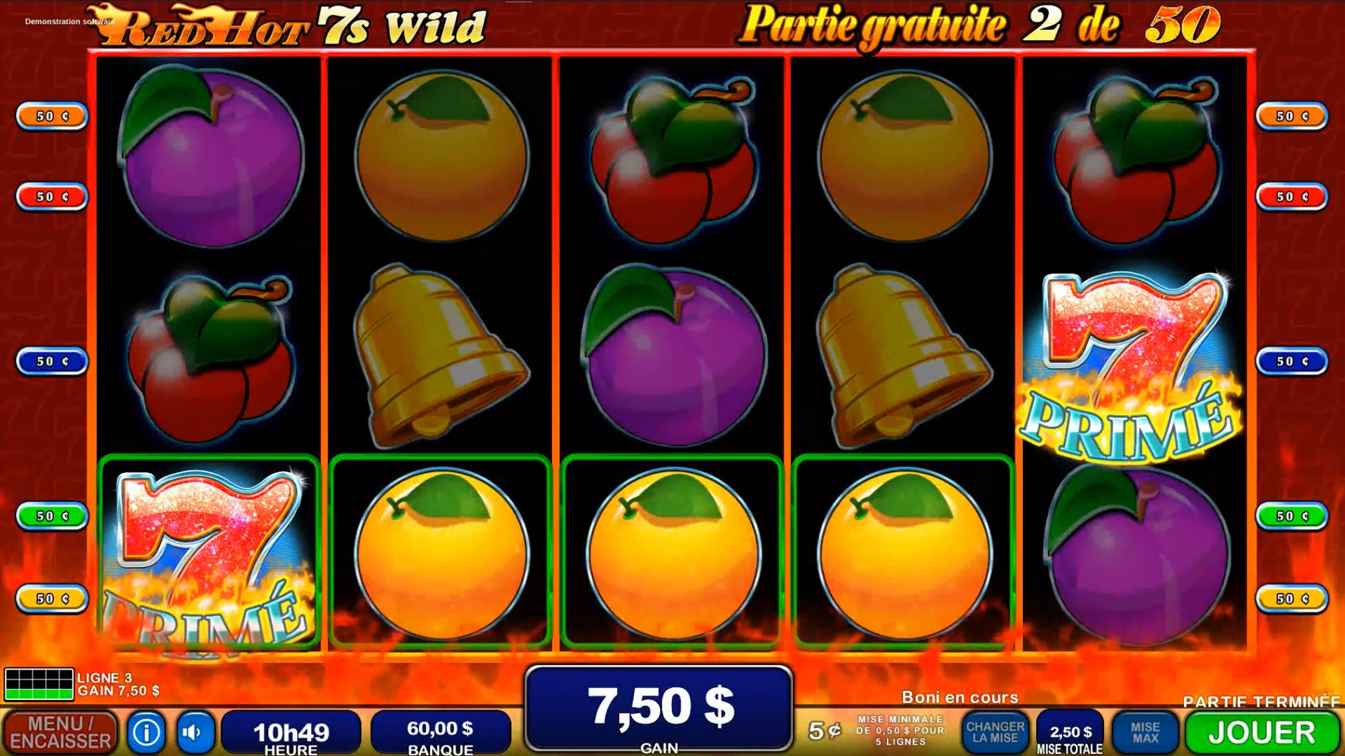 Red Hot 7s Wild carousel image 1