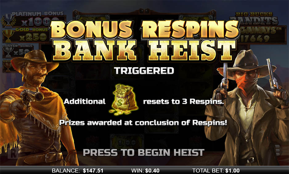 Big Bucks Bandits Megaways carousel image 3