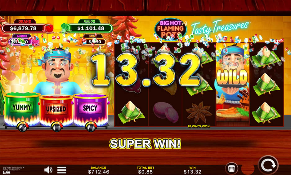 Big Hot Flaming Pots Tasty Treasures carousel image 2