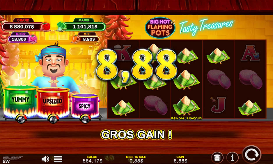 Big Hot Flaming Pots Tasty Treasures carousel image 2