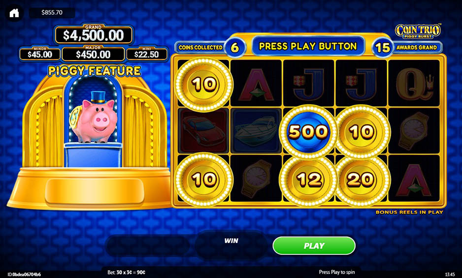 Coin Trio Piggy Burst carousel image 4
