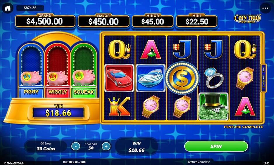 Coin Trio Piggy Burst carousel image 5