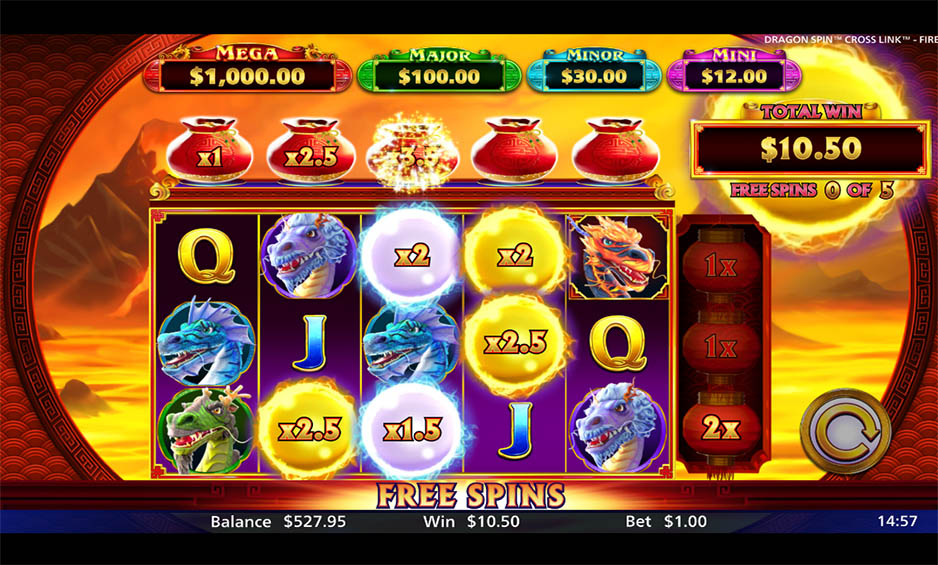 Dragon Spin Cross Link Fire carousel image 6