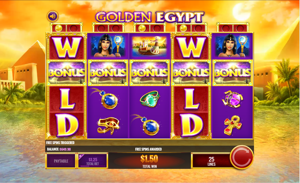 Golden Egypt carousel image 3