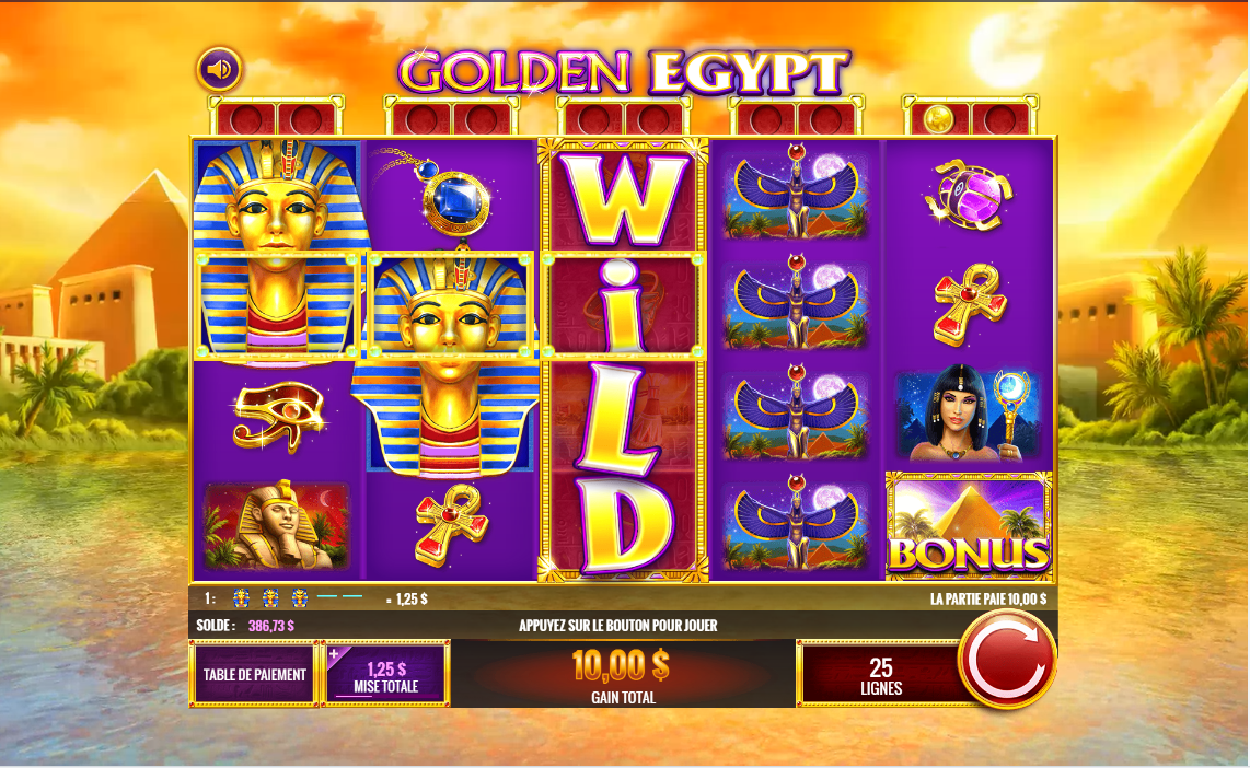 Golden Egypt carousel image 2