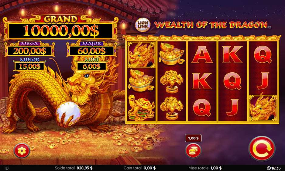 Lion Link Wealth of the Dragon carousel image 1