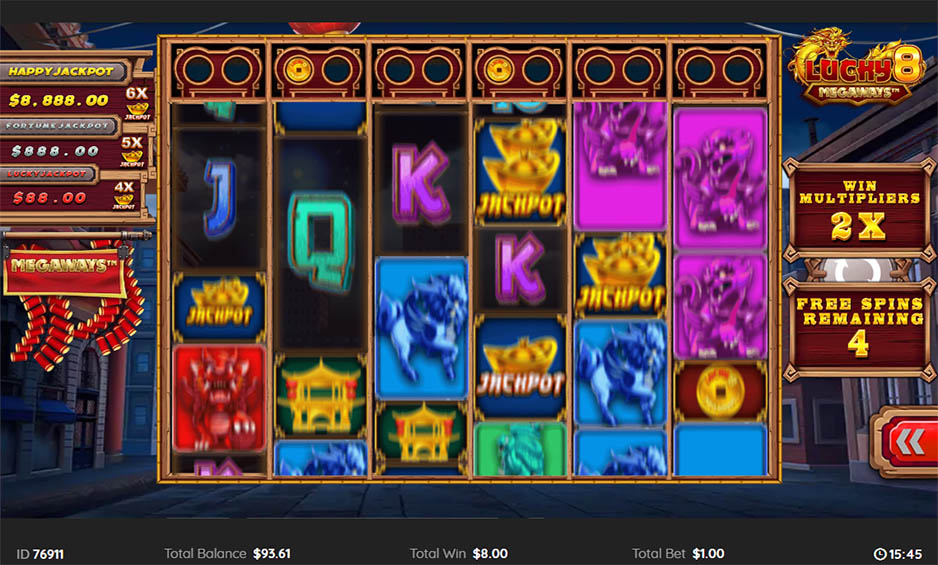Lucky 8 Megaways carousel image 4