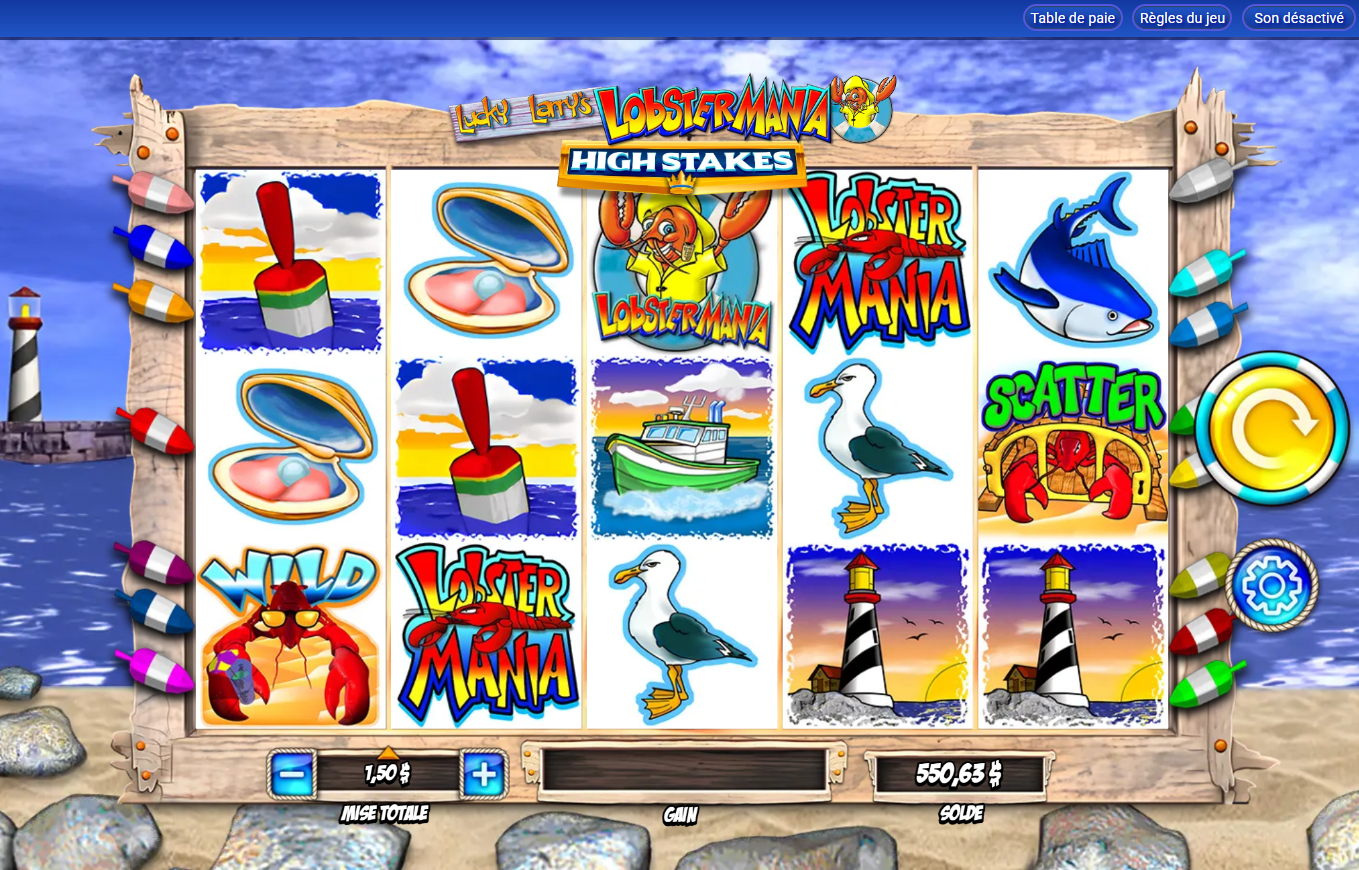 Lobstermania High Stakes carousel image 0