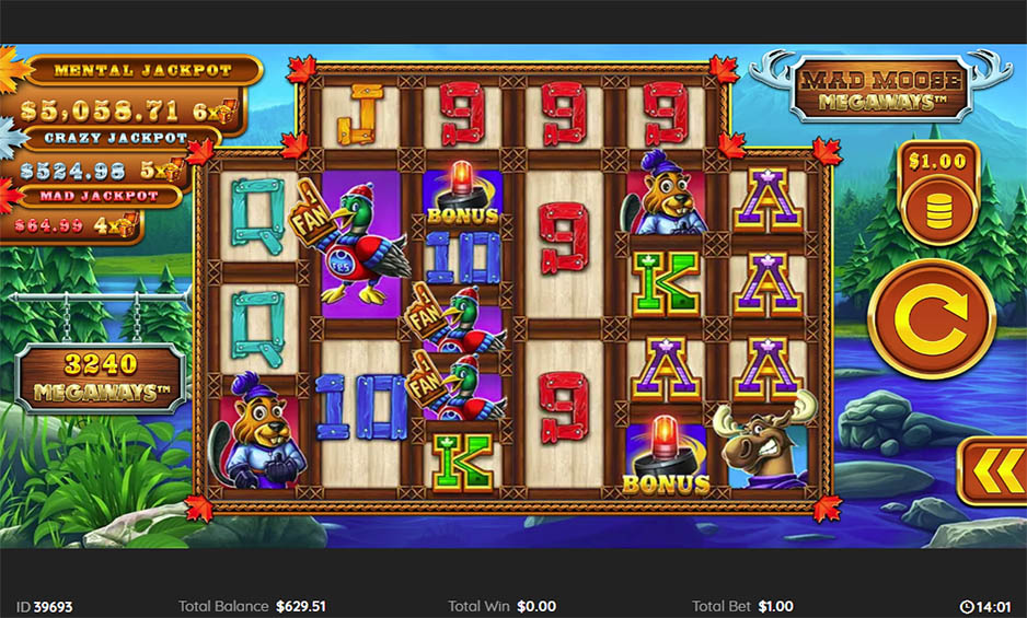 Mad Moose Megaways carousel image 1