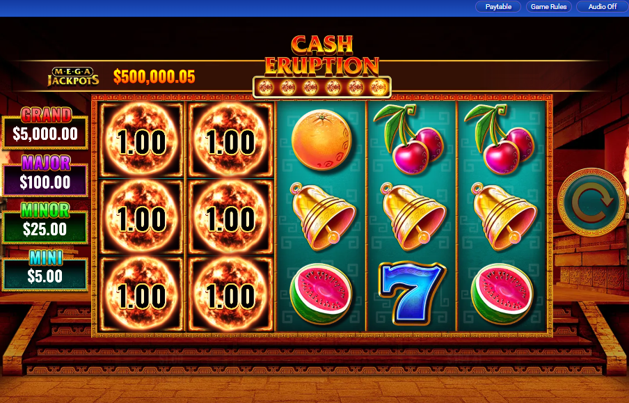 MegaJackpots Cash Eruption carousel image 3