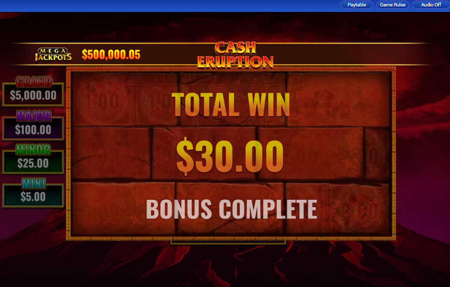 MegaJackpots Cash Eruption carousel image 5