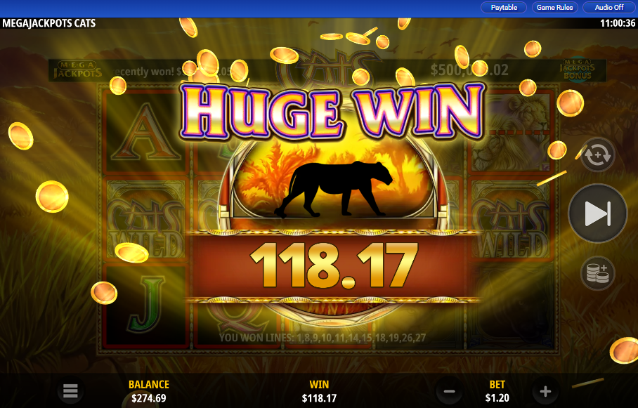 MegaJackpots Cats carousel image 2