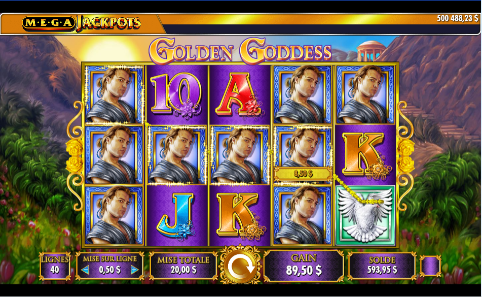 Megajackpots Golden Goddess carousel image 3