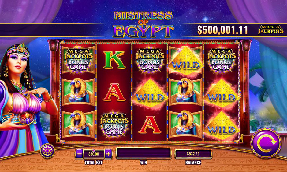 MegaJackpots Mistress of Egypt carousel image 0