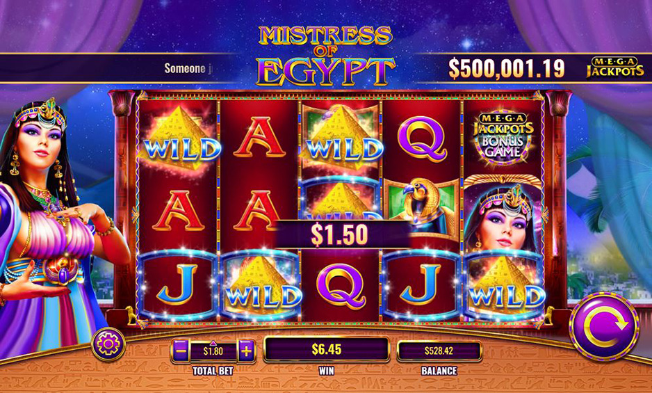 MegaJackpots Mistress of Egypt carousel image 1