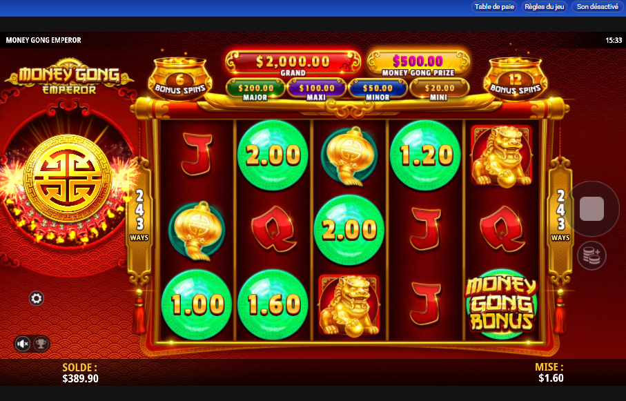 Money Gong Emperor carousel image 3