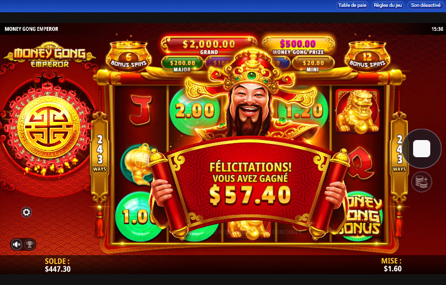 Money Gong Emperor carousel image 7