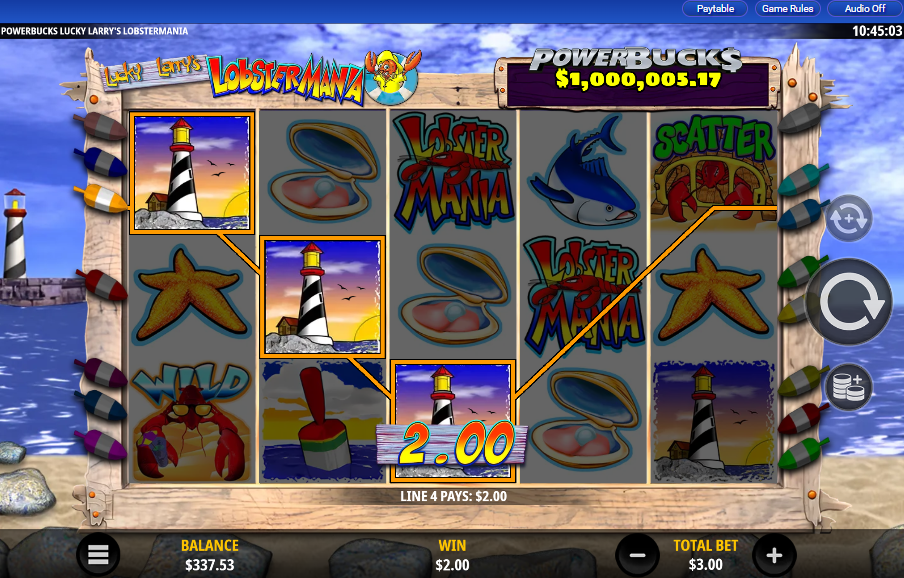 PowerBuck$ Lucky Larry's carousel image 1