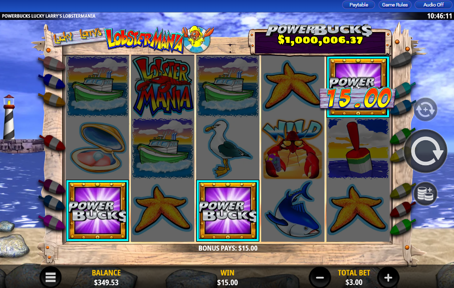 PowerBuck$ Lucky Larry's carousel image 3
