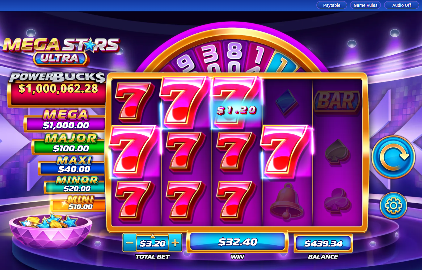Powerbuck$ Mega Stars Ultra carousel image 1