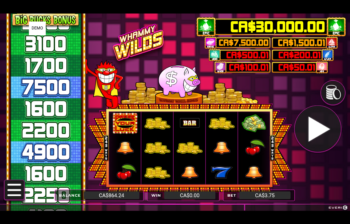 Press Your Luck Whammy Wilds carousel image 0