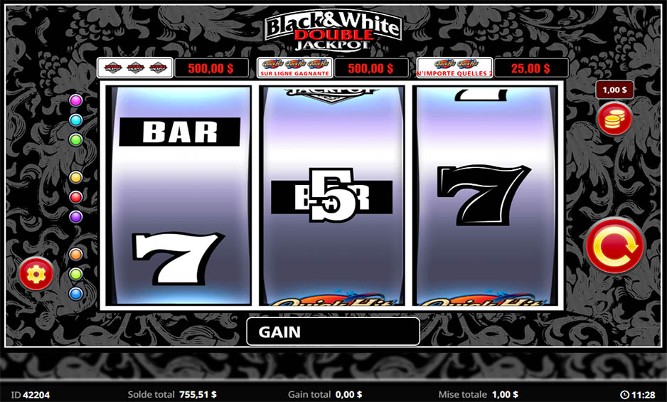 Quick Hit B&W Double Jackpot carousel image 1