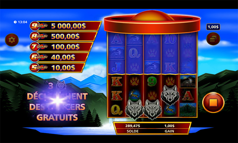 Quick Hit Ultra Pays Wolf Mountain carousel image 2