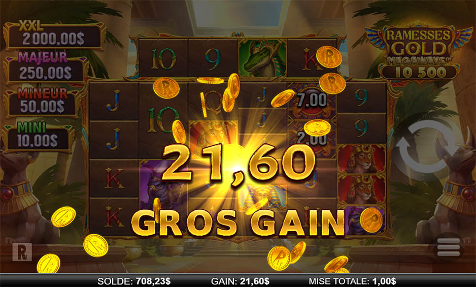 Ramesses Gold Megaways carousel image 2