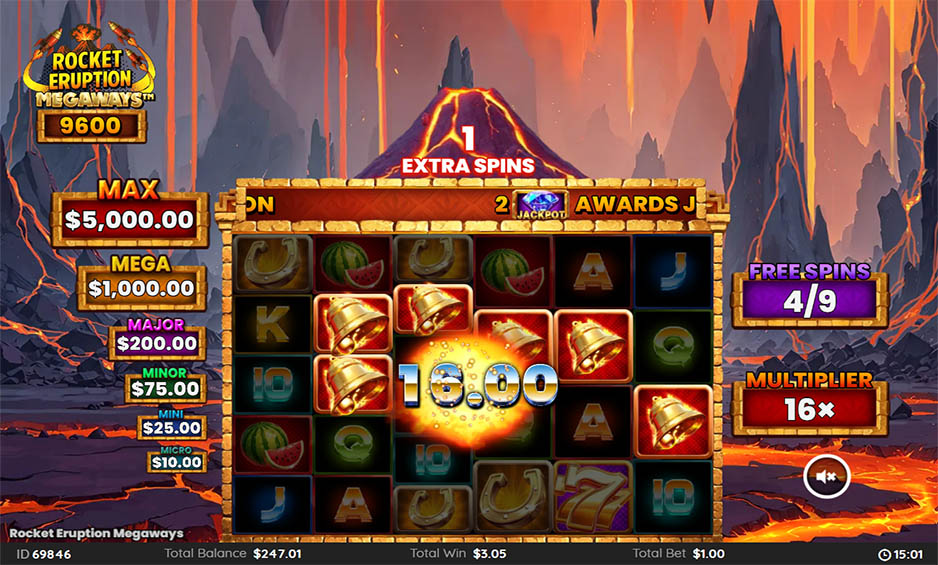 Rocket Eruption Megaways carousel image 7