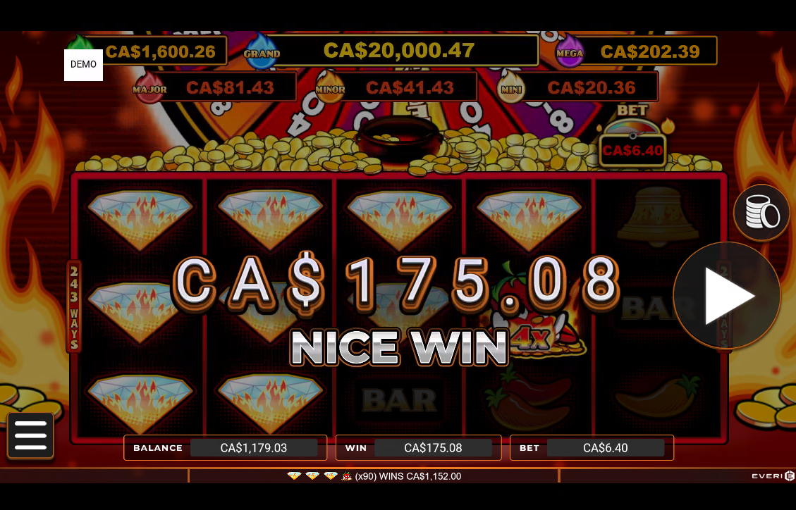 Scorchin' Hot Spins Wicked Wheel carousel image 1