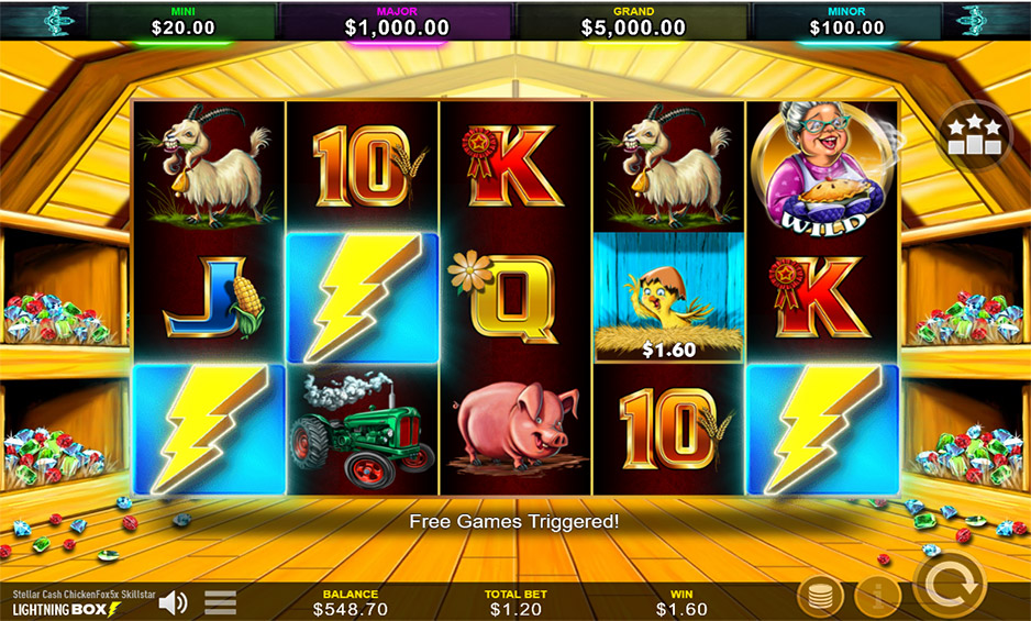 Stellar Cash Chicken Fox 5x Skillstar carousel image 4