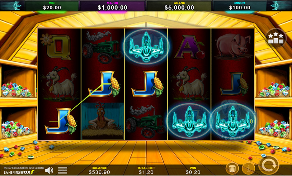 Stellar Cash Chicken Fox 5x Skillstar carousel image 2