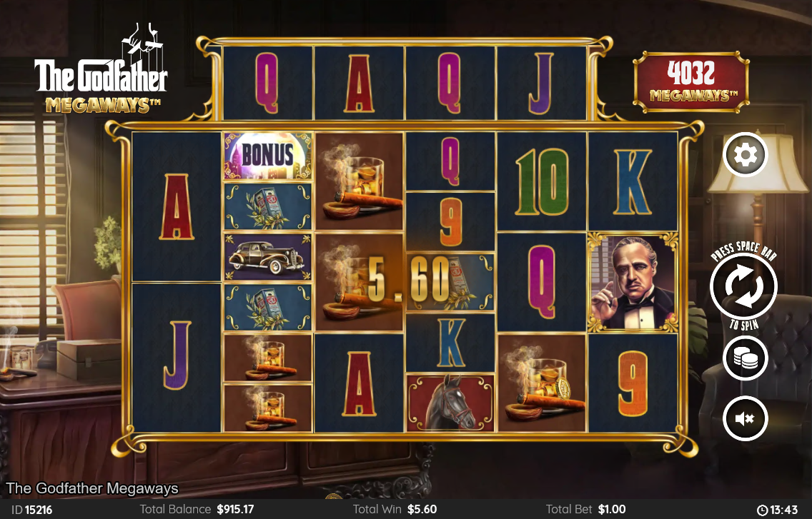 The Godfather Megaways carousel image 2