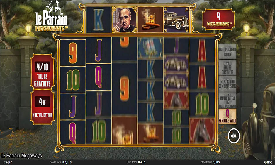 The Godfather Megaways carousel image 3