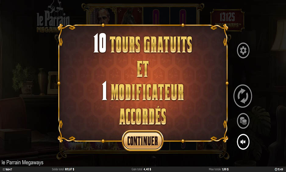 The Godfather Megaways carousel image 2