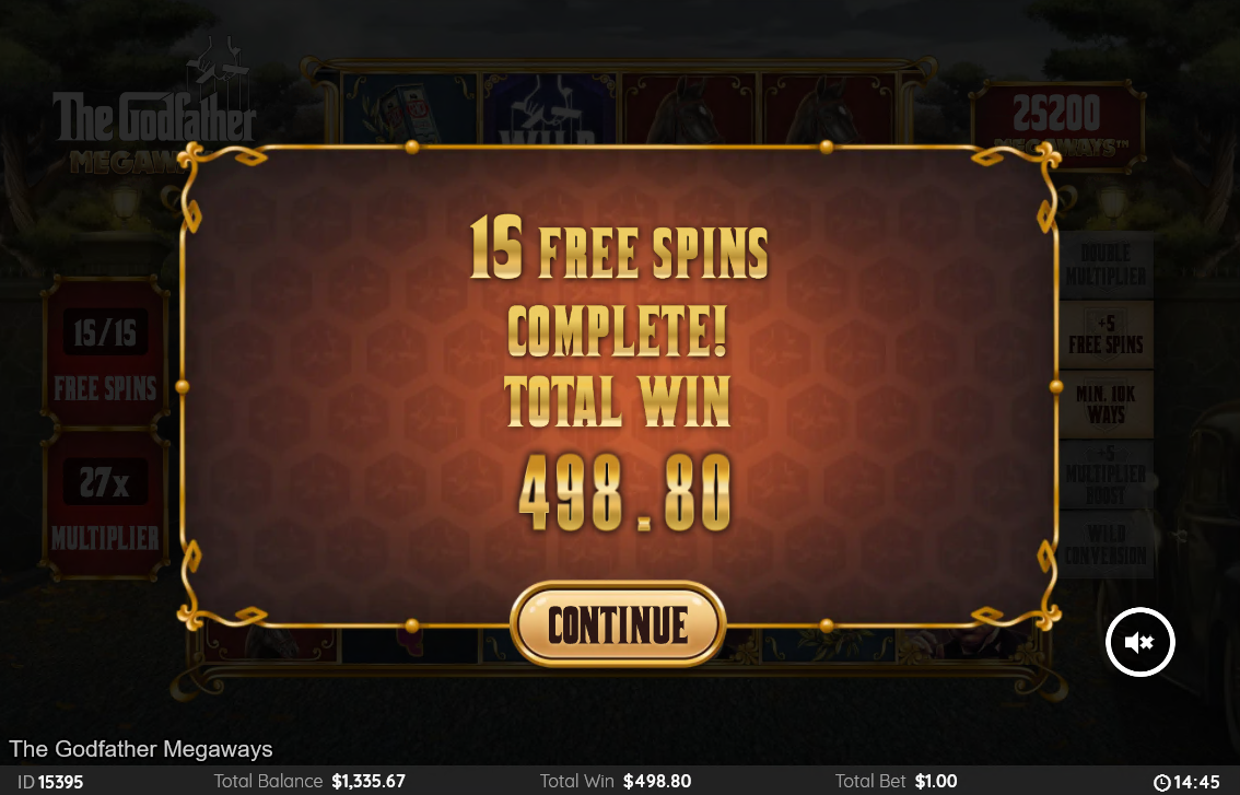 The Godfather Megaways carousel image 4