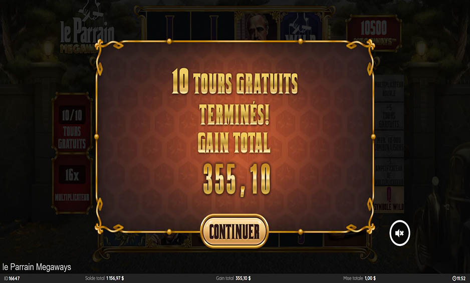 The Godfather Megaways carousel image 4