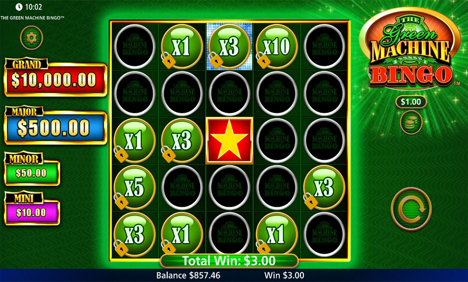 The Green Machine Bingo carousel image 1