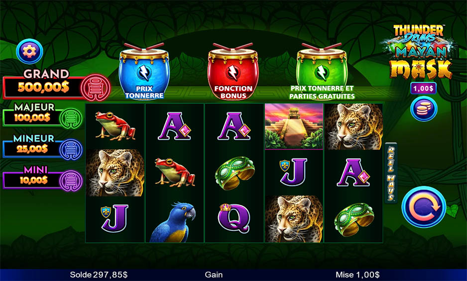 Thunder Drums Mayan Mask carousel image 0