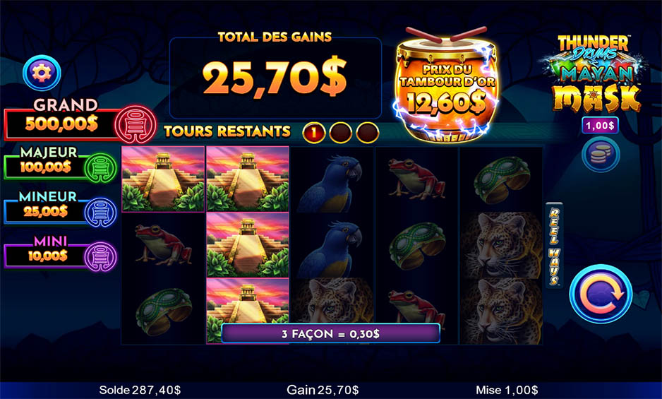 Thunder Drums Mayan Mask carousel image 5