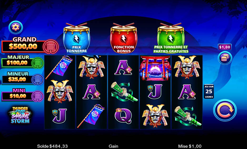 Thunder Drums Samurai Storm carousel image 1