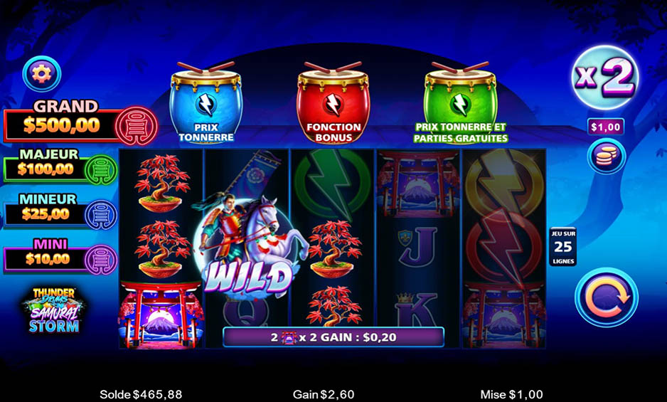 Thunder Drums Samurai Storm carousel image 2