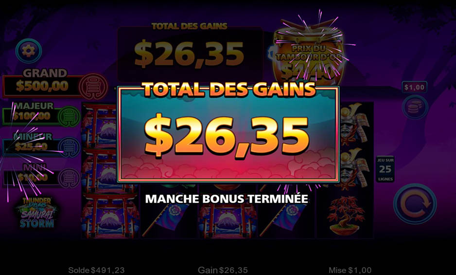 Thunder Drums Samurai Storm carousel image 5